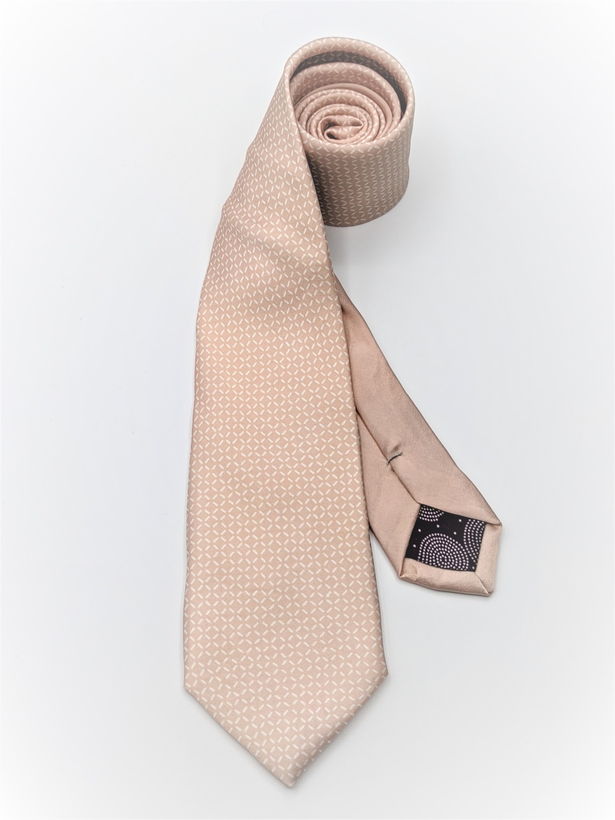 Necktie (Diagonal Plaid / Sakura-iro)