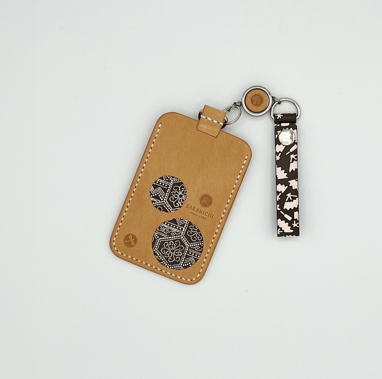 Pass Case (Floral Tortoise Shell)